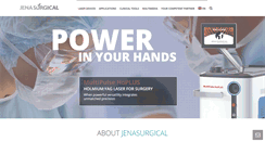 Desktop Screenshot of jenasurgical.com